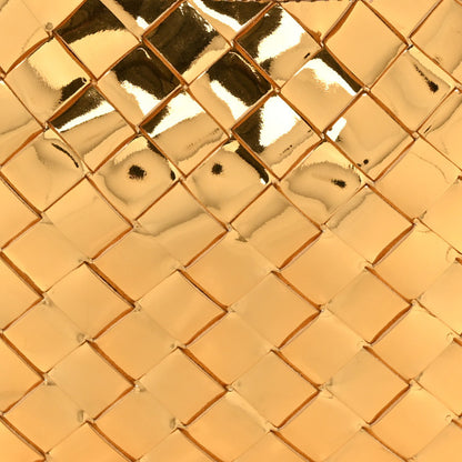 Bottega Veneta Mirror Laminated Nappa Intrecciato Mini Sardine Bag Gold 7 of 10