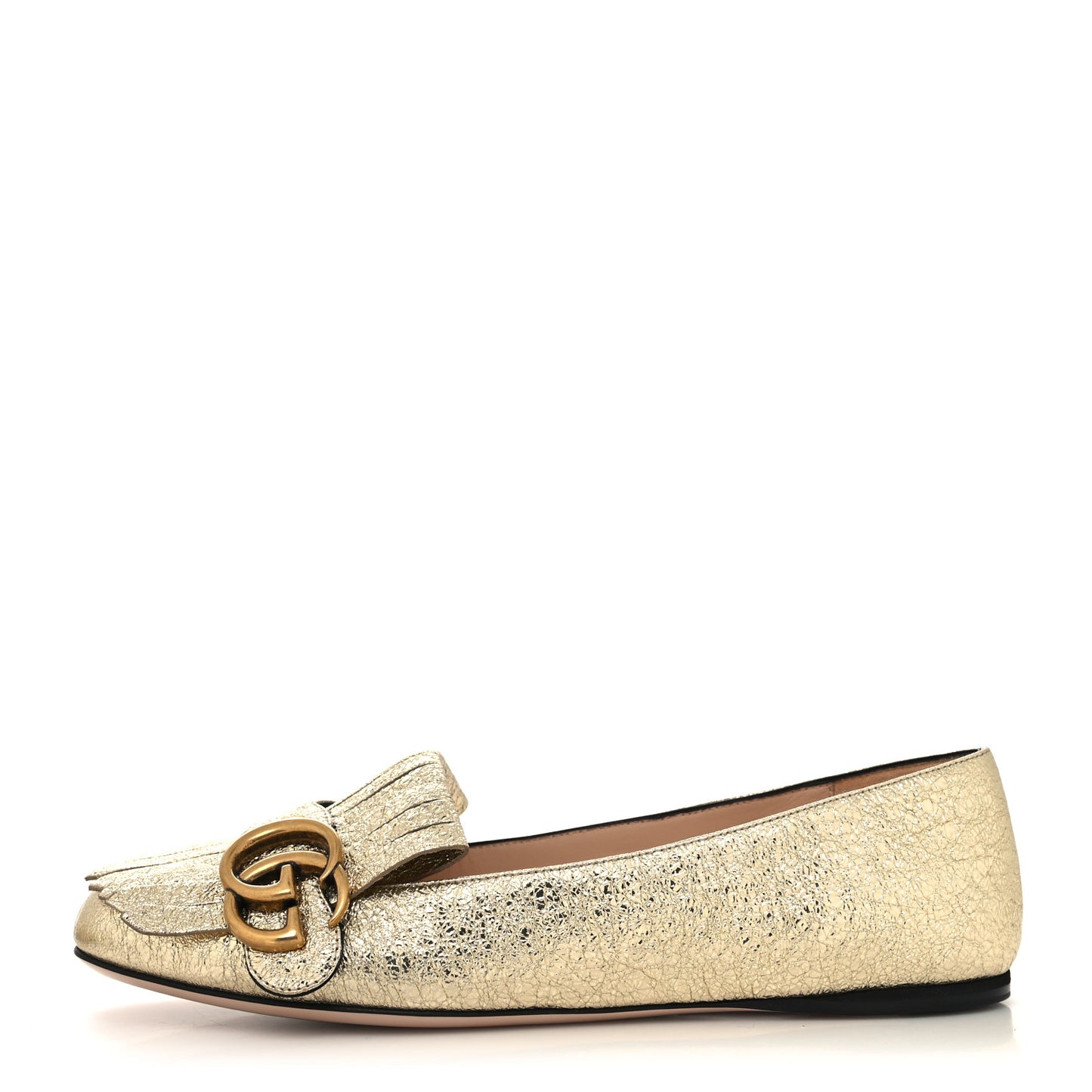 Galassia GG Marmont Fringe Flats 36 Platino