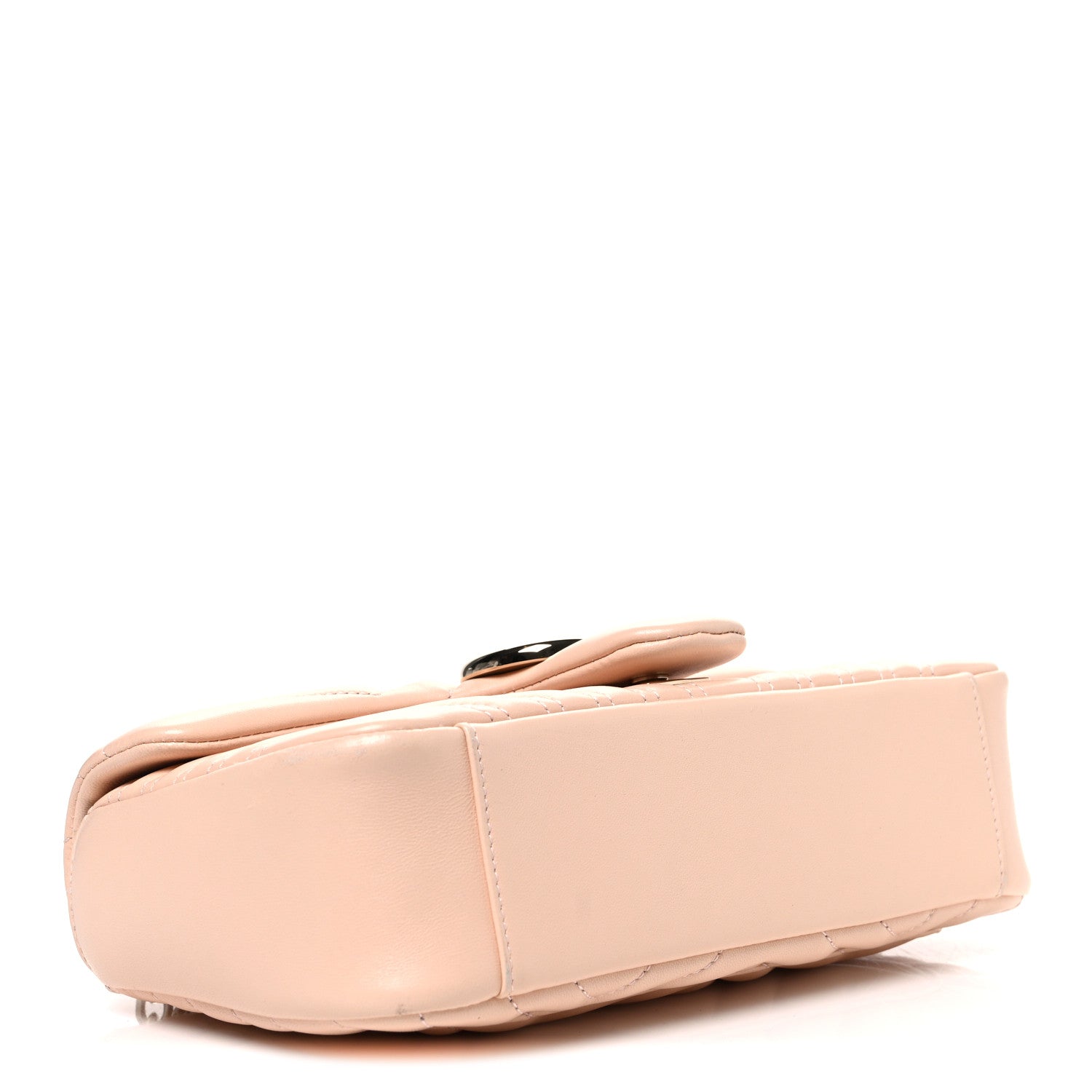 Gucci Lambskin Matelasse Medium GG Marmont Shoulder Bag Light Pink 4 of 10