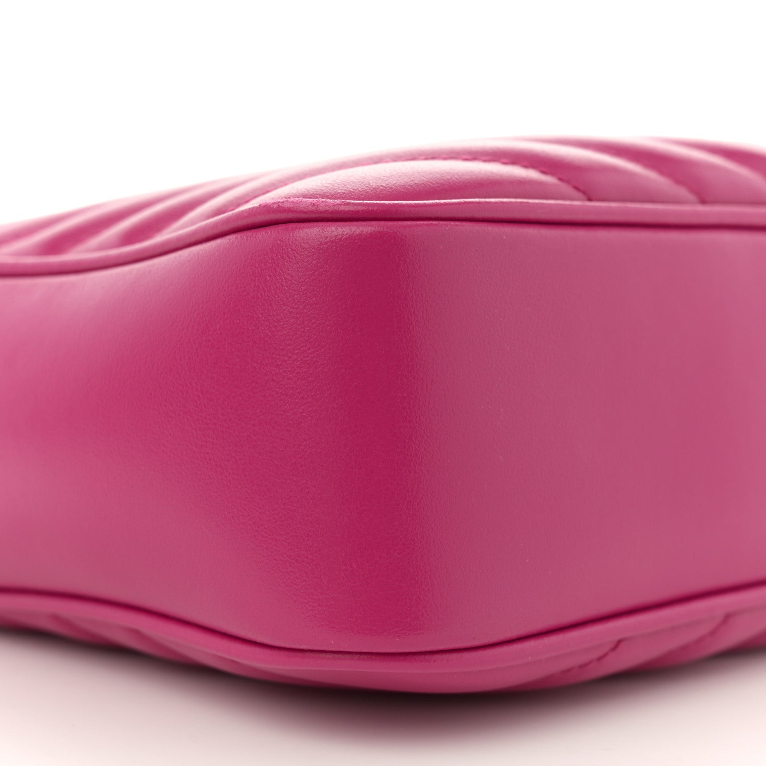 Saint Laurent Calfskin Matelasse Monogram Lou Camera Bag Bright Pink 9 of 17
