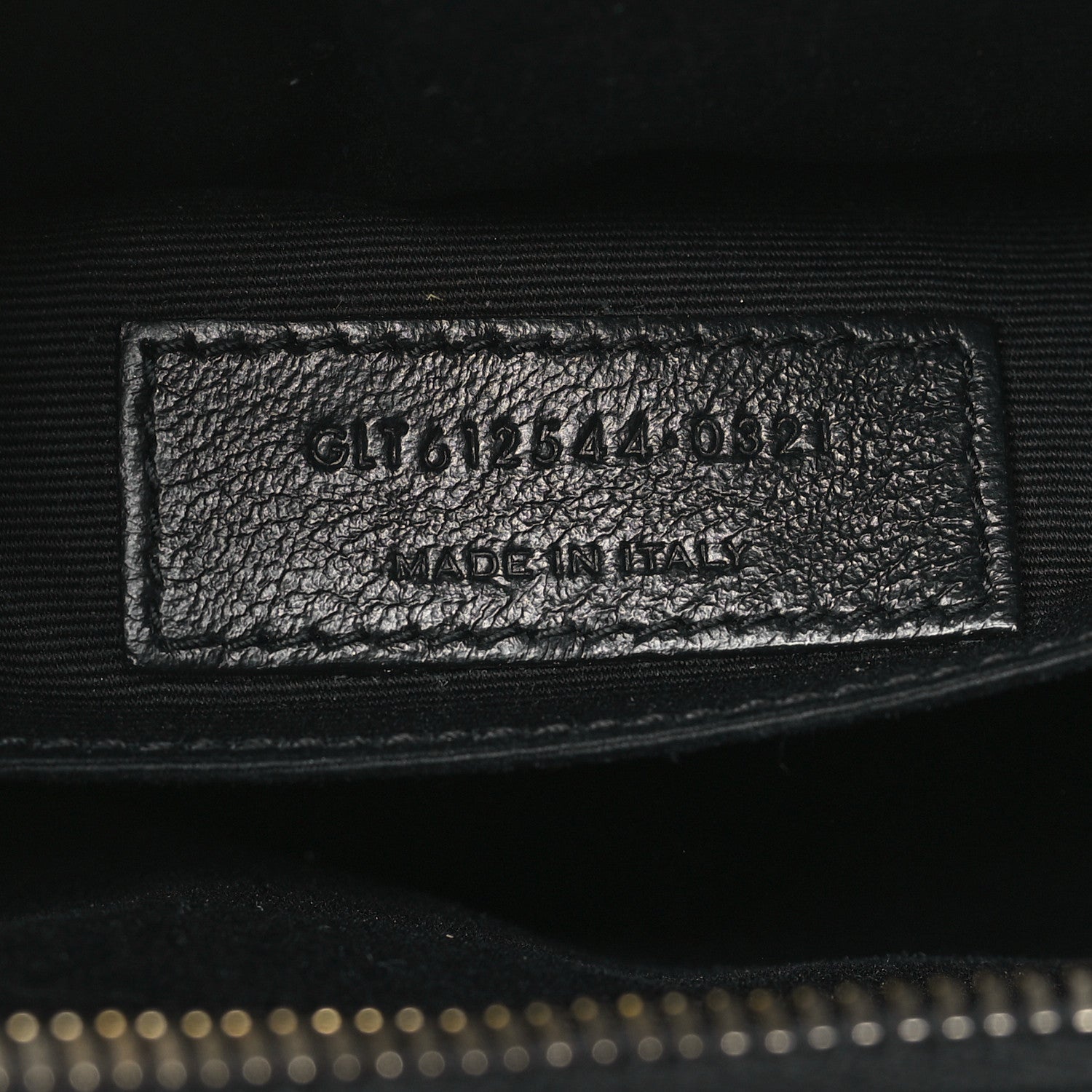 Saint Laurent Calfskin Matelasse Monogram Lou Camera Bag Black 7 of 10