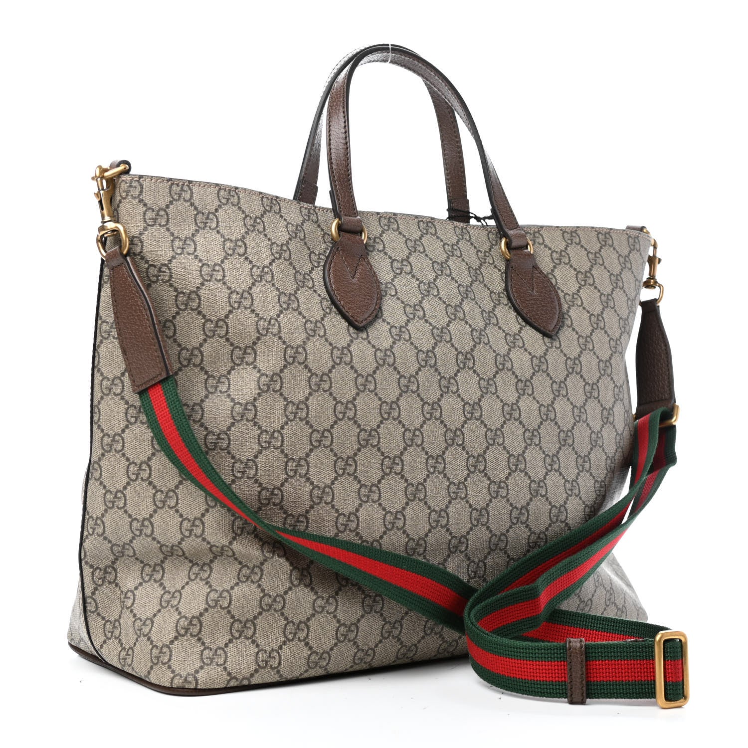 Gucci GG Supreme Monogram Courrier Soft Tote 2 of 4