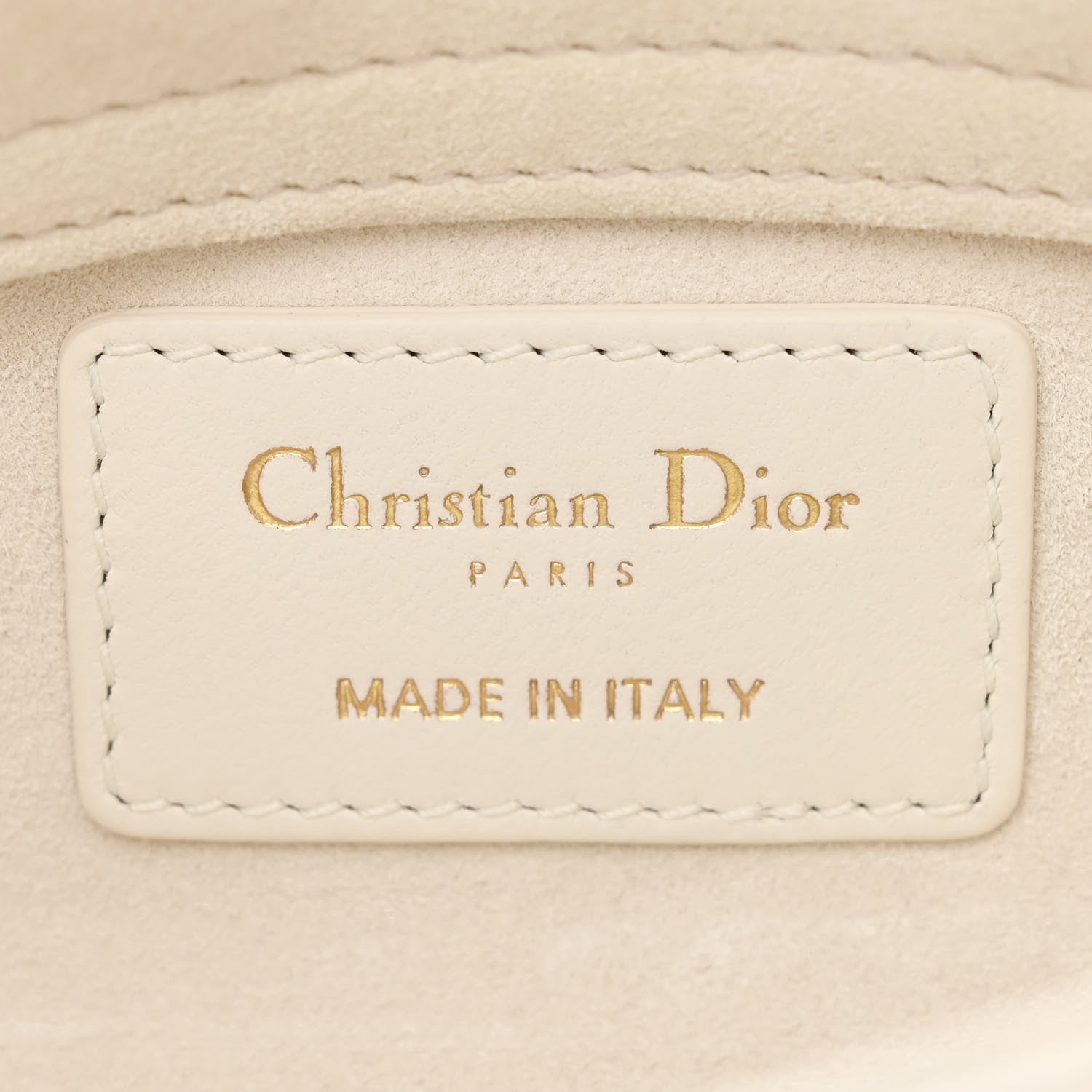 Christian Dior Lambskin Cannage Dioramour Micro Lady D-Joy Latte 6 of 12