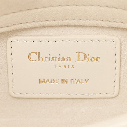 Christian Dior Lambskin Cannage Dioramour Micro Lady D-Joy Latte 6 of 12