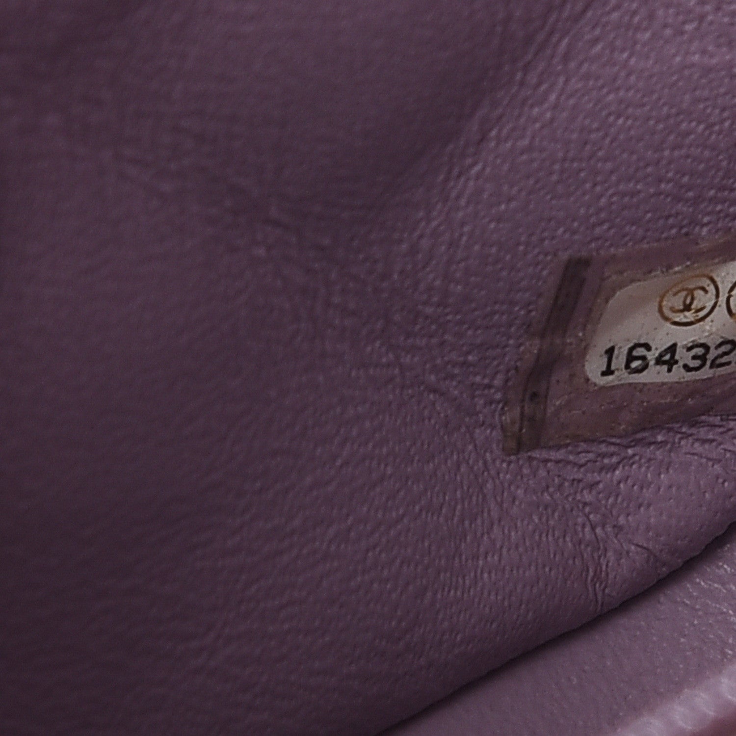 Chanel Lambskin Quilted Mini Square Flap Light Purple 9 of 11
