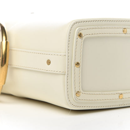 Chloe Smooth Calfskin Mini Roy Bucket Bag Natural White 8 of 10