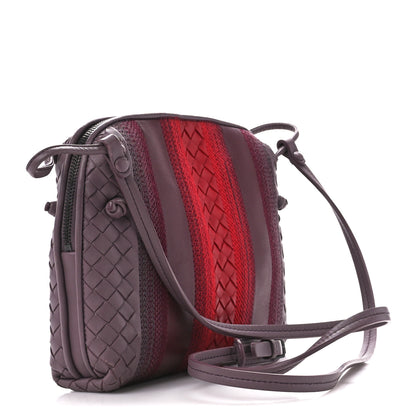 Bottega Veneta Nappa Intrecciato Embroidered Nodini Crossbody Messenger Multicolor 3 of 11