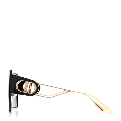 Christian Dior Acetate Square 30 Montaigne Sunglasses Black 3 of 8