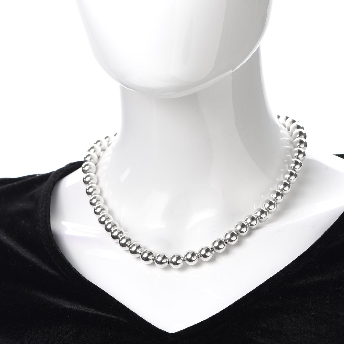 Sterling Silver 10mm HardWear Ball Necklace