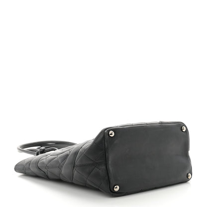 Chanel Calfskin Quilted Medium Cambon Tote Black 4 of 11