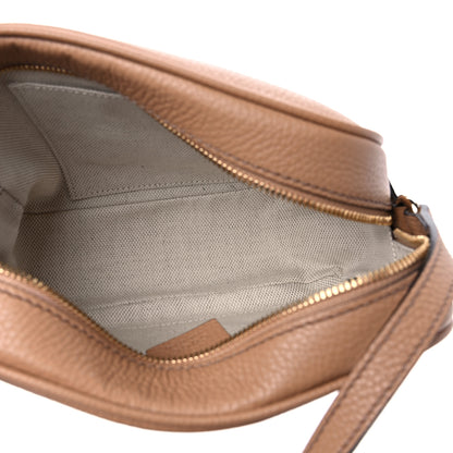 Gucci Pebbled Calfskin Small Soho Disco Bag Camelia 4 of 9