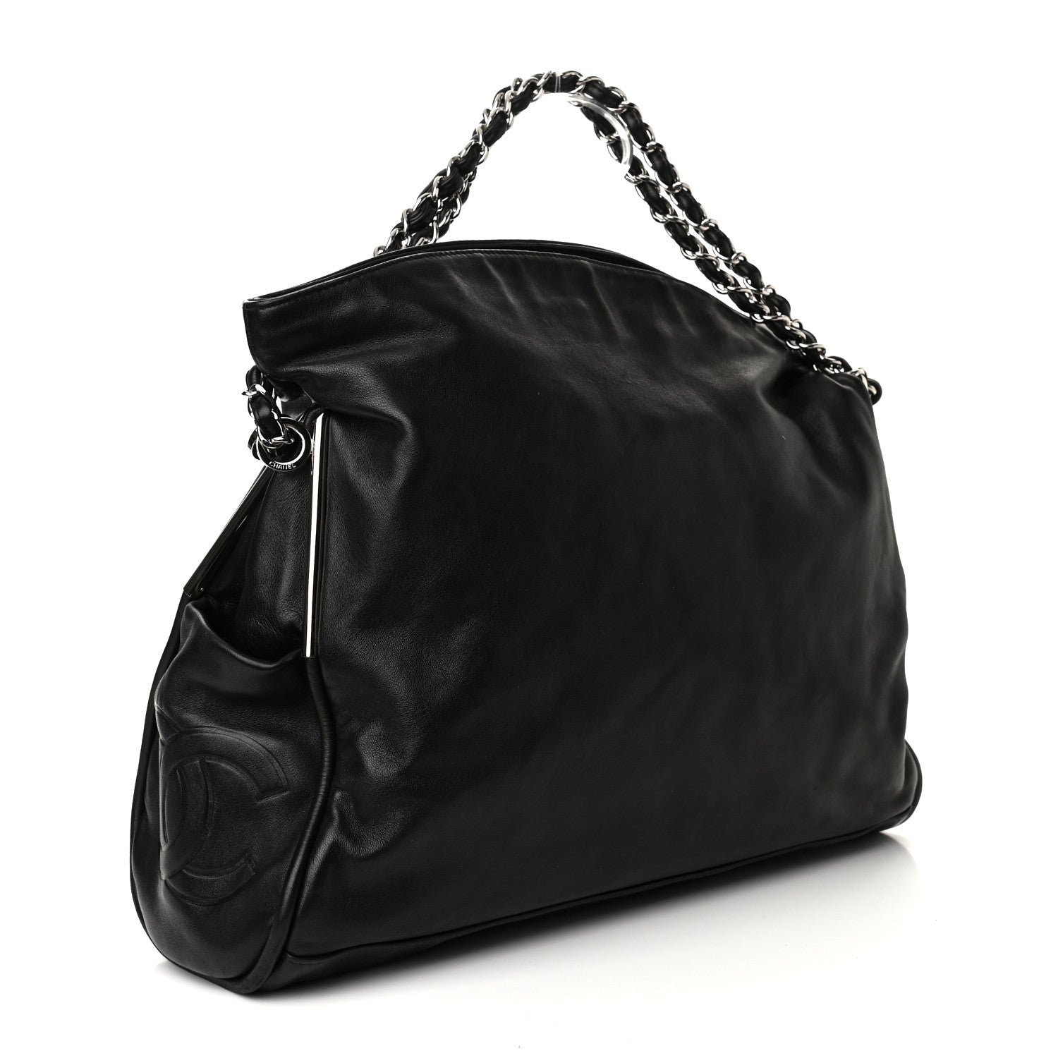 Chanel Lambskin Large Ultimate Soft Tote Black 3 of 10