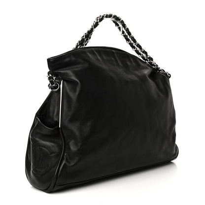Chanel Lambskin Large Ultimate Soft Tote Black 3 of 10