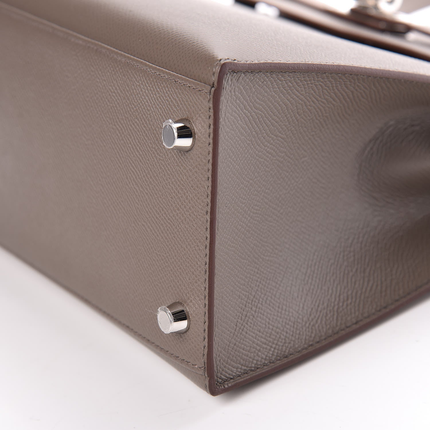 Hermes Epsom Kelly Sellier 28 Etain 10 of 11
