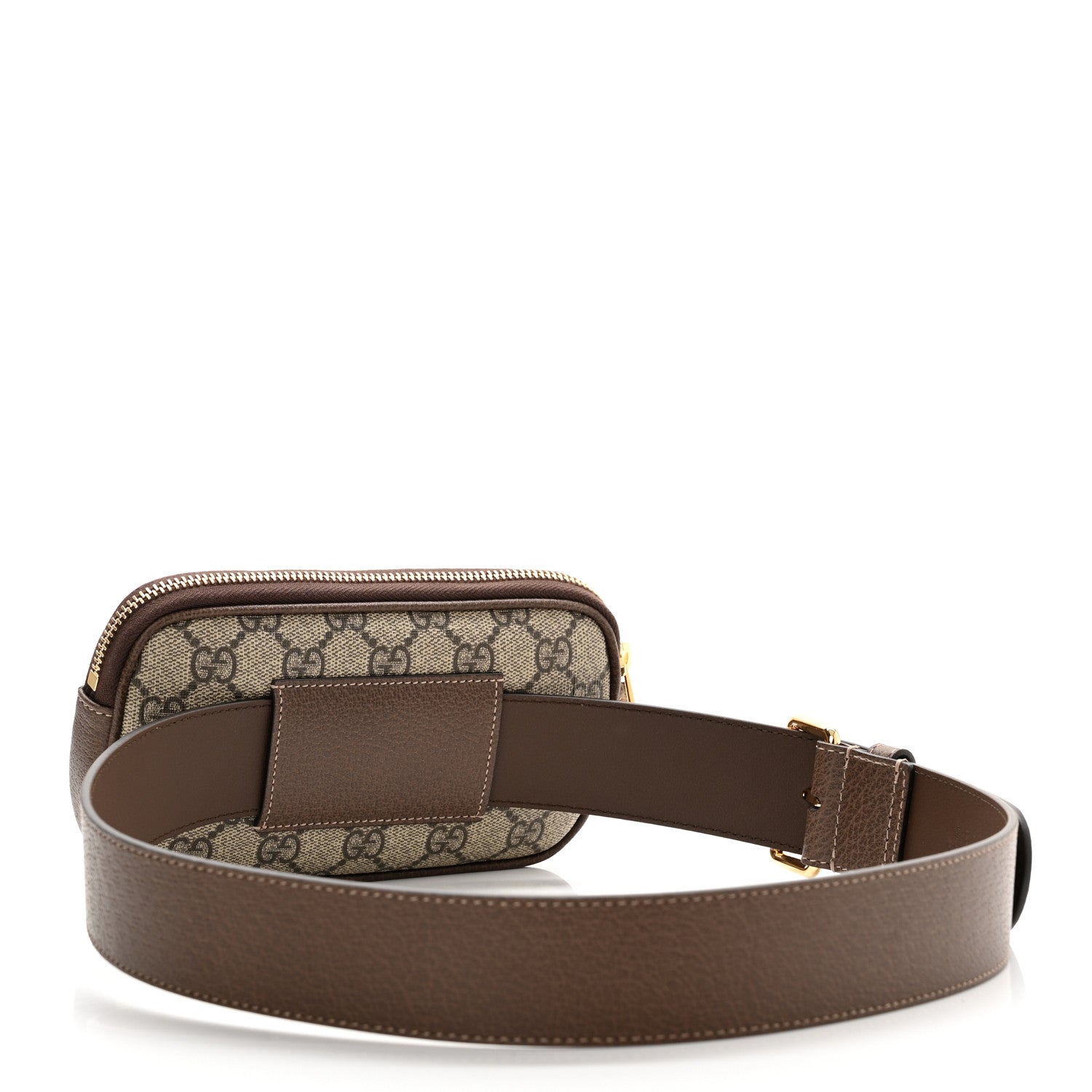 Gucci GG Supreme Monogram Ophidia Belted iPhone Case Dark Brown 3 of 11