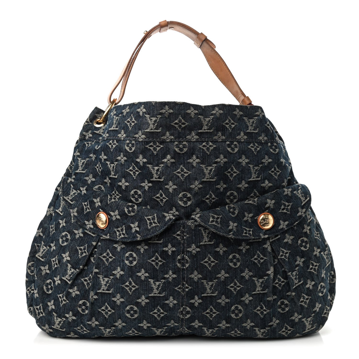 Louis Vuitton Denim Daily GM Gris Blue 1 of 12