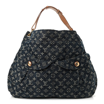 Louis Vuitton Denim Daily GM Gris Blue 1 of 12