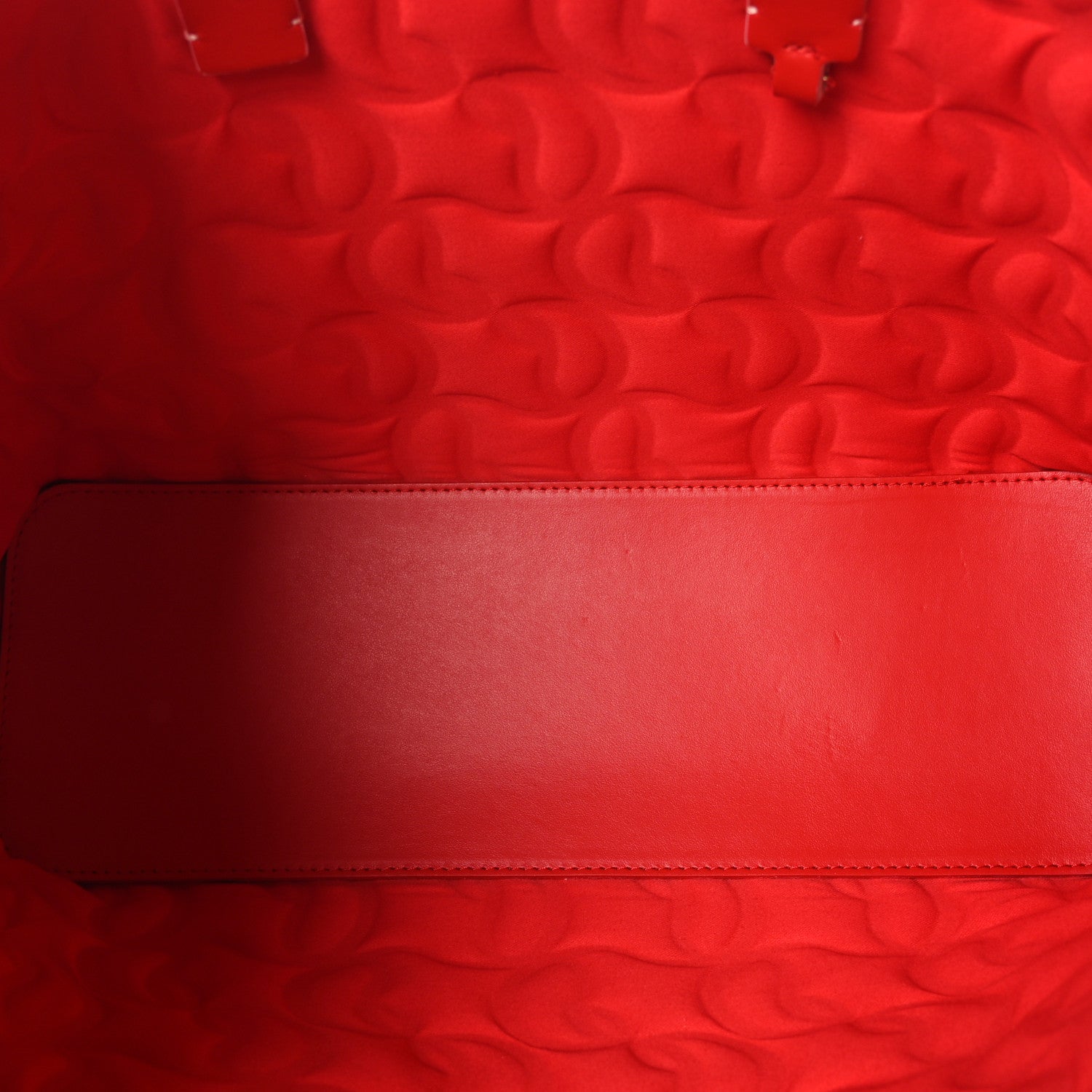 Christian Louboutin Nappa Embossed East West Cabata Tote Leche 6 of 10