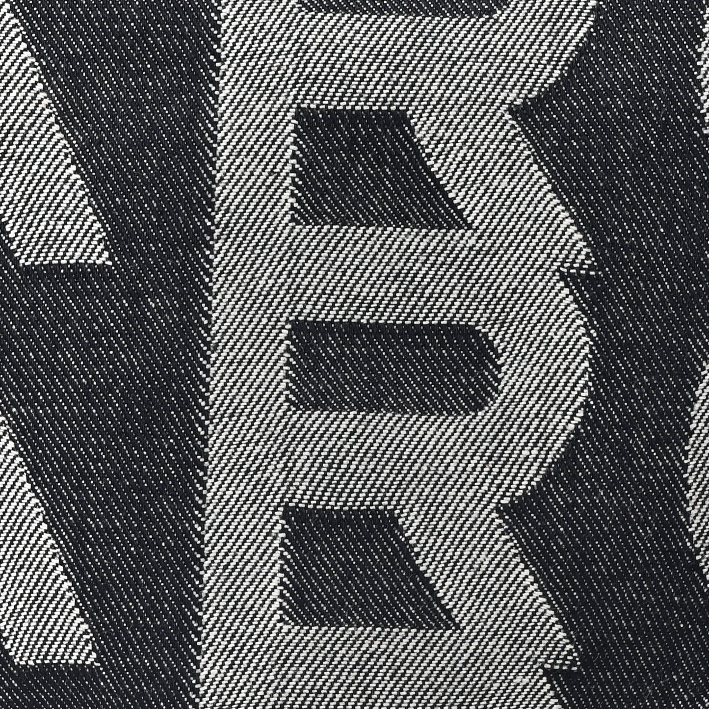 Denim Jacquard Large The Monogram Tote Bag Denim Blue