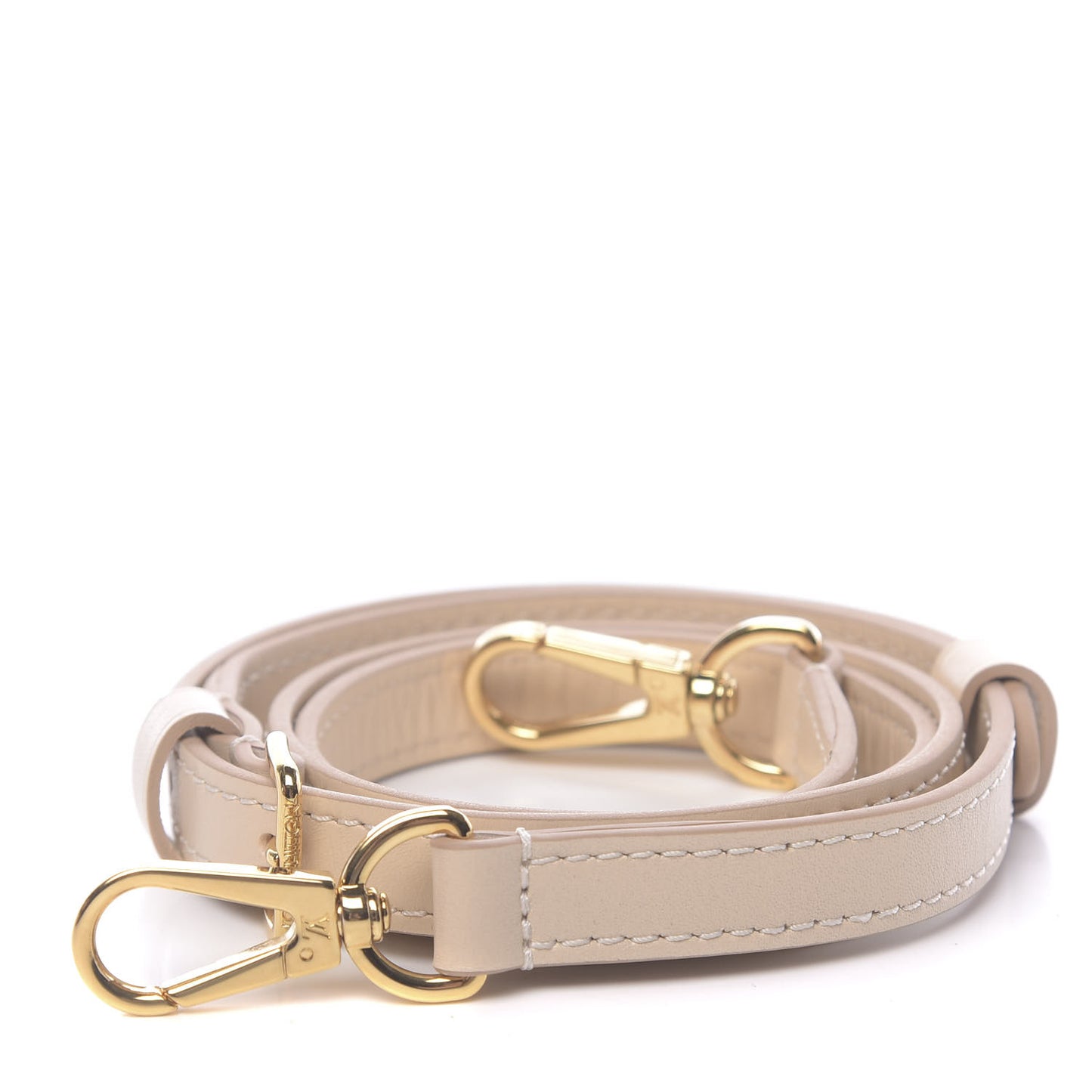Calfskin 16mm Adjustable Shoulder Strap Creme