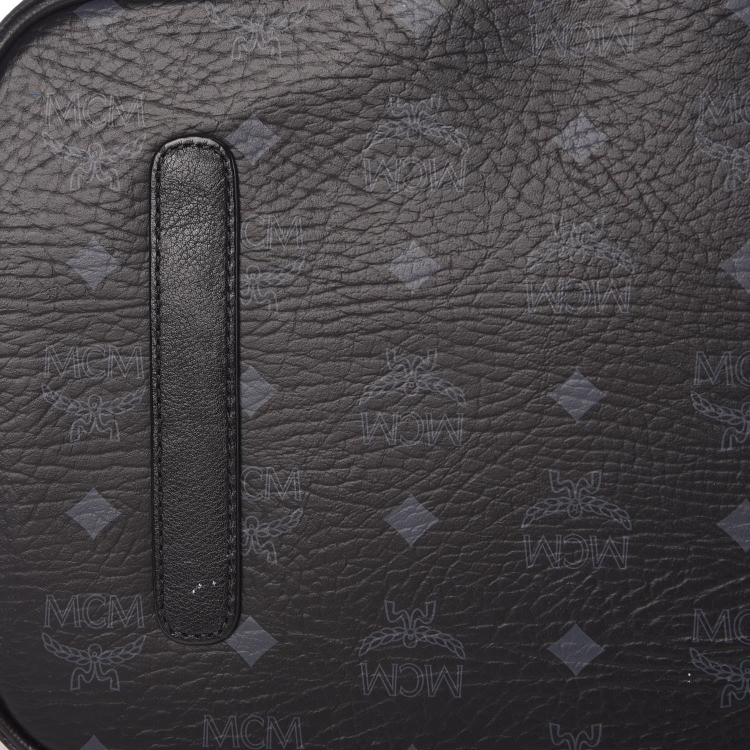 MCM Visetos Large Liz Reversible Shopper Tote Black 29 of 35