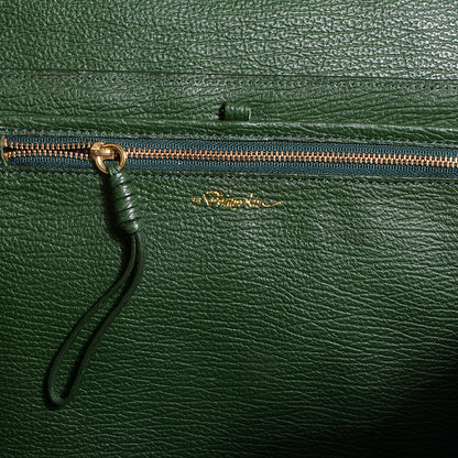 3.1 Phillip Lim 3.1 Textured Leather Large Pashli Satchel Jade 6 of 11