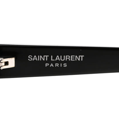 Saint Laurent Acetate Mica Cat Eye Sunglasses SL 276 Black 5 of 9