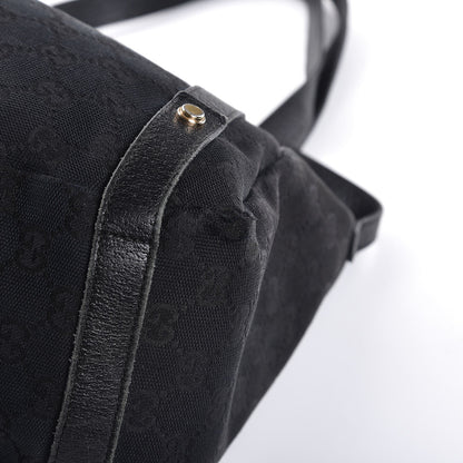 Gucci Monogram Medium Abbey Shoulder Bag Black 9 of 12