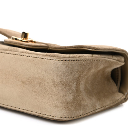 Chanel Suede Calfskin Mini Souplissimo Flap  Dark Beige 10 of 11