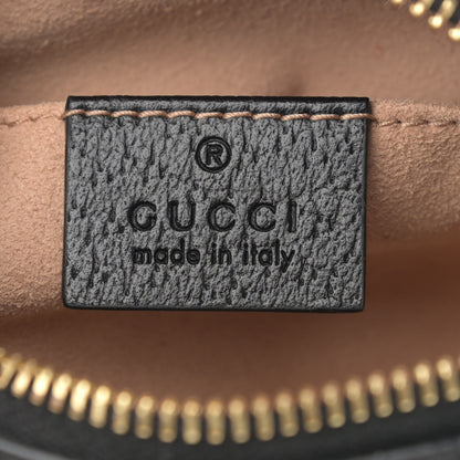 Gucci Calfskin Web Mini Ophidia Shoulder Bag Black 6 of 12