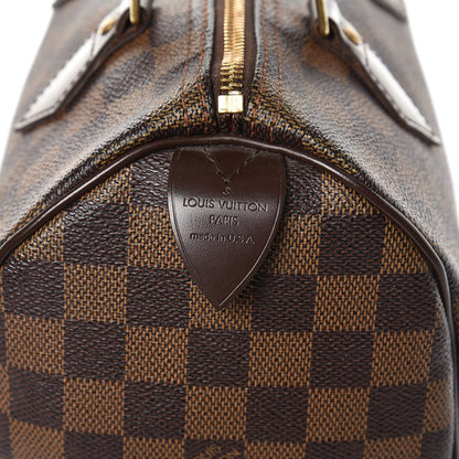 Louis Vuitton Damier Ebene Speedy 25 7 of 7