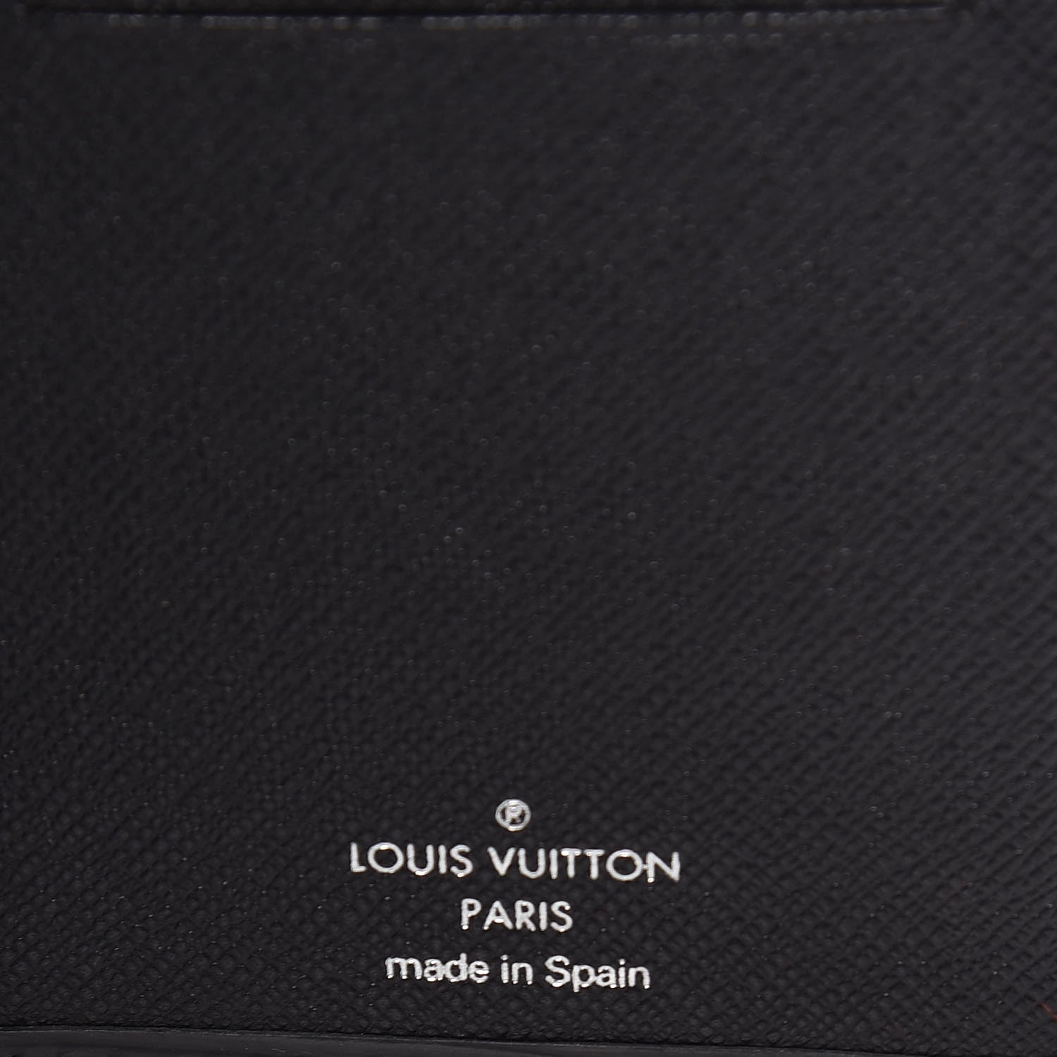 Louis Vuitton Epi Checkbook Organizer Wallet Black 6 of 9