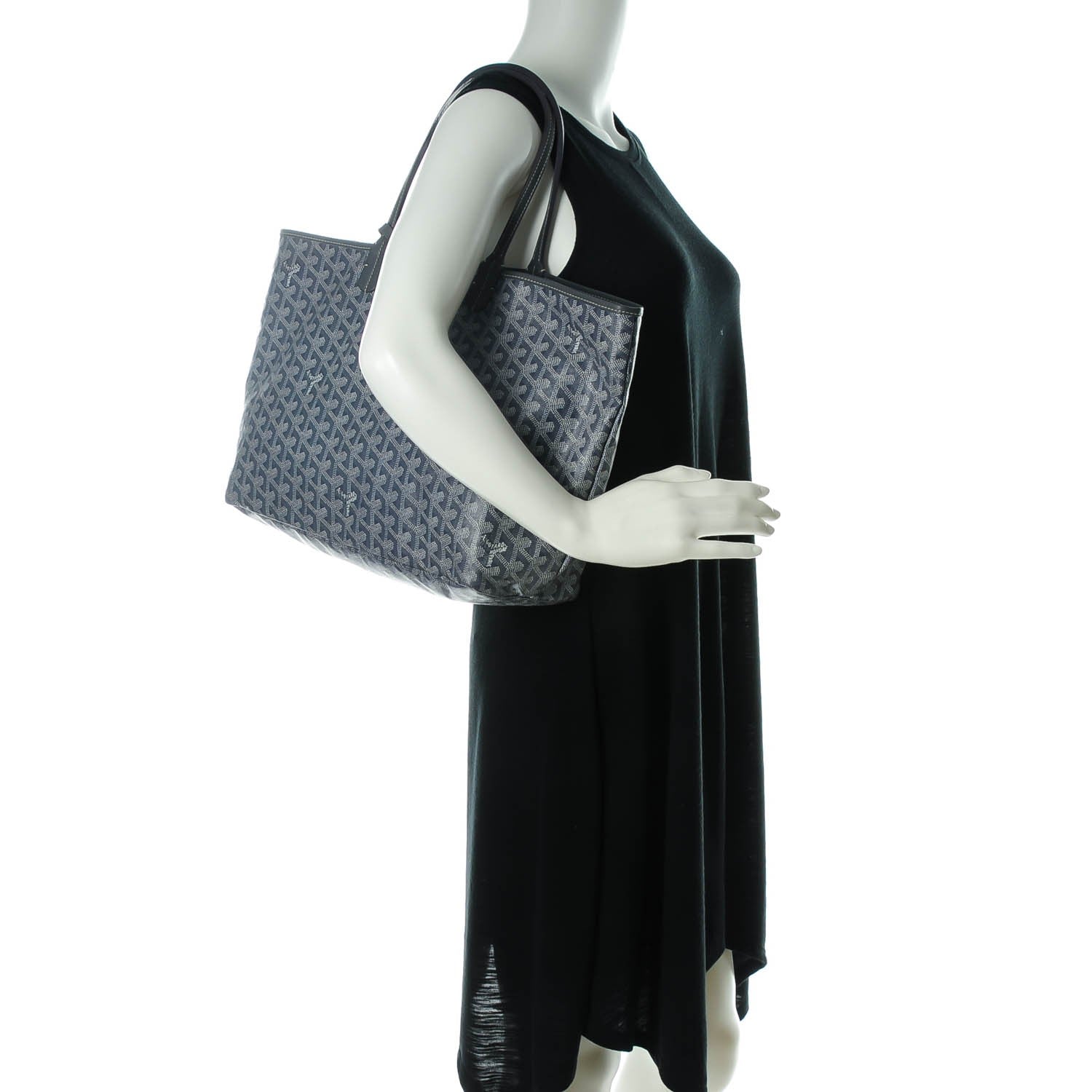 Goyard Goyardine Saint Louis PM Grey 2 of 9