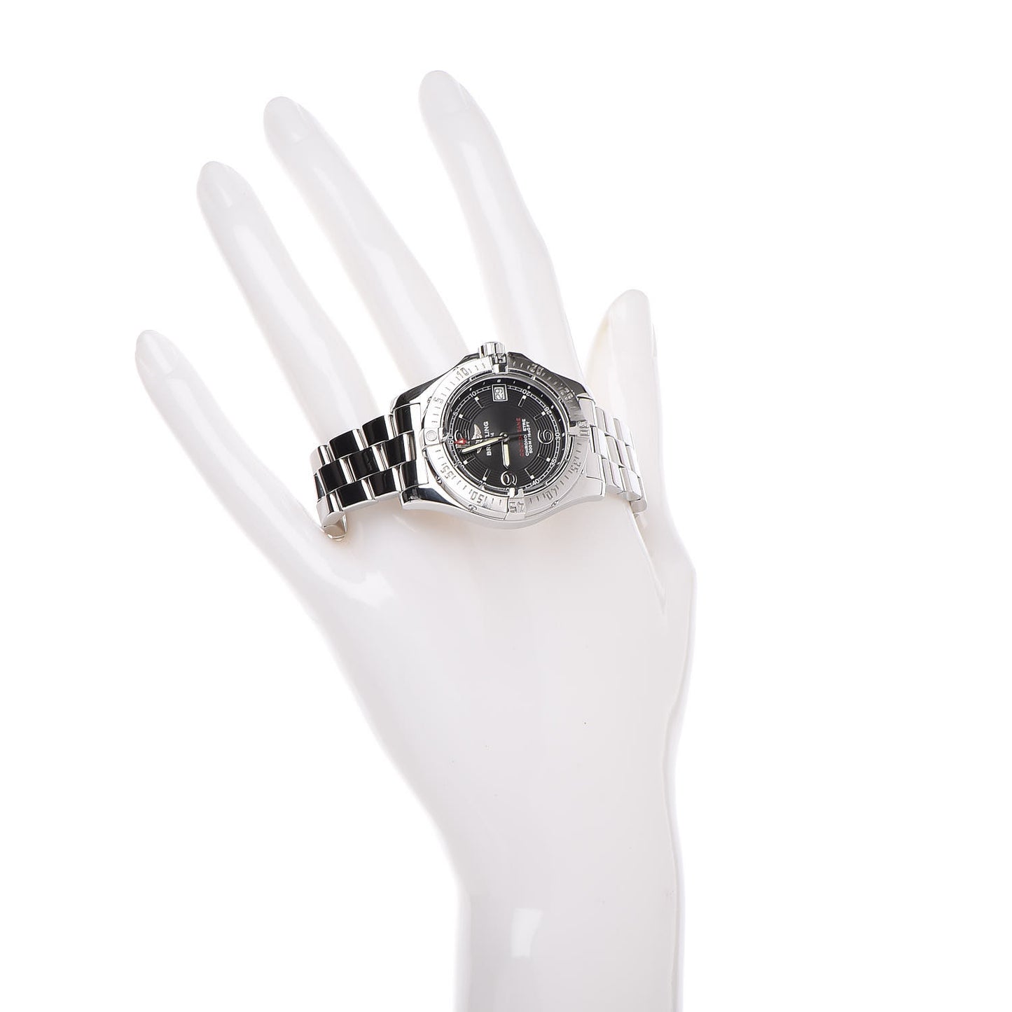Stainless Steel 33mm Colt Oceane Quartz Watch Black A77380