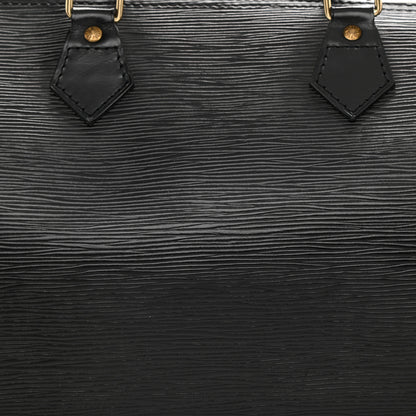 Louis Vuitton Epi Speedy 30 Black 7 of 8