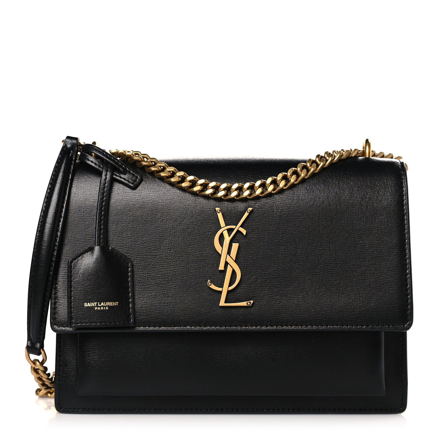 Calfskin Medium Monogram Sunset Black