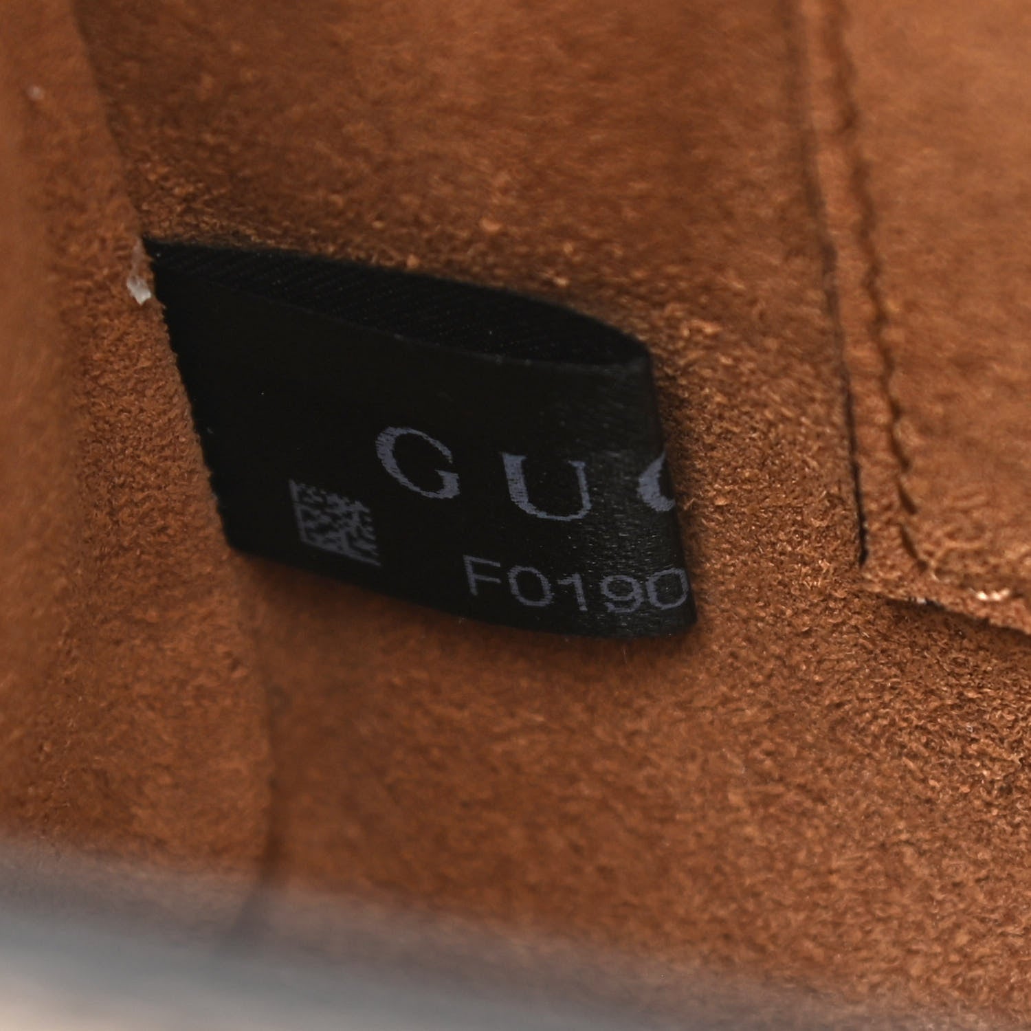 Gucci GG Supreme Monogram Calfskin Small Padlock Shoulder Bag Beige Black Cuir 7 of 12
