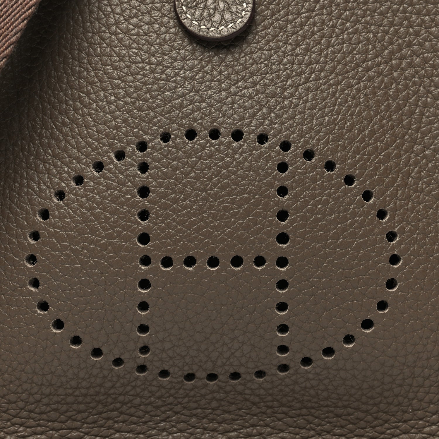 Hermes Taurillon Clemence Evelyne TPM Etoupe 8 of 11