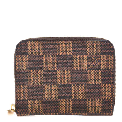 Louis Vuitton Damier Ebene Zippy Coin Purse 1 of 10