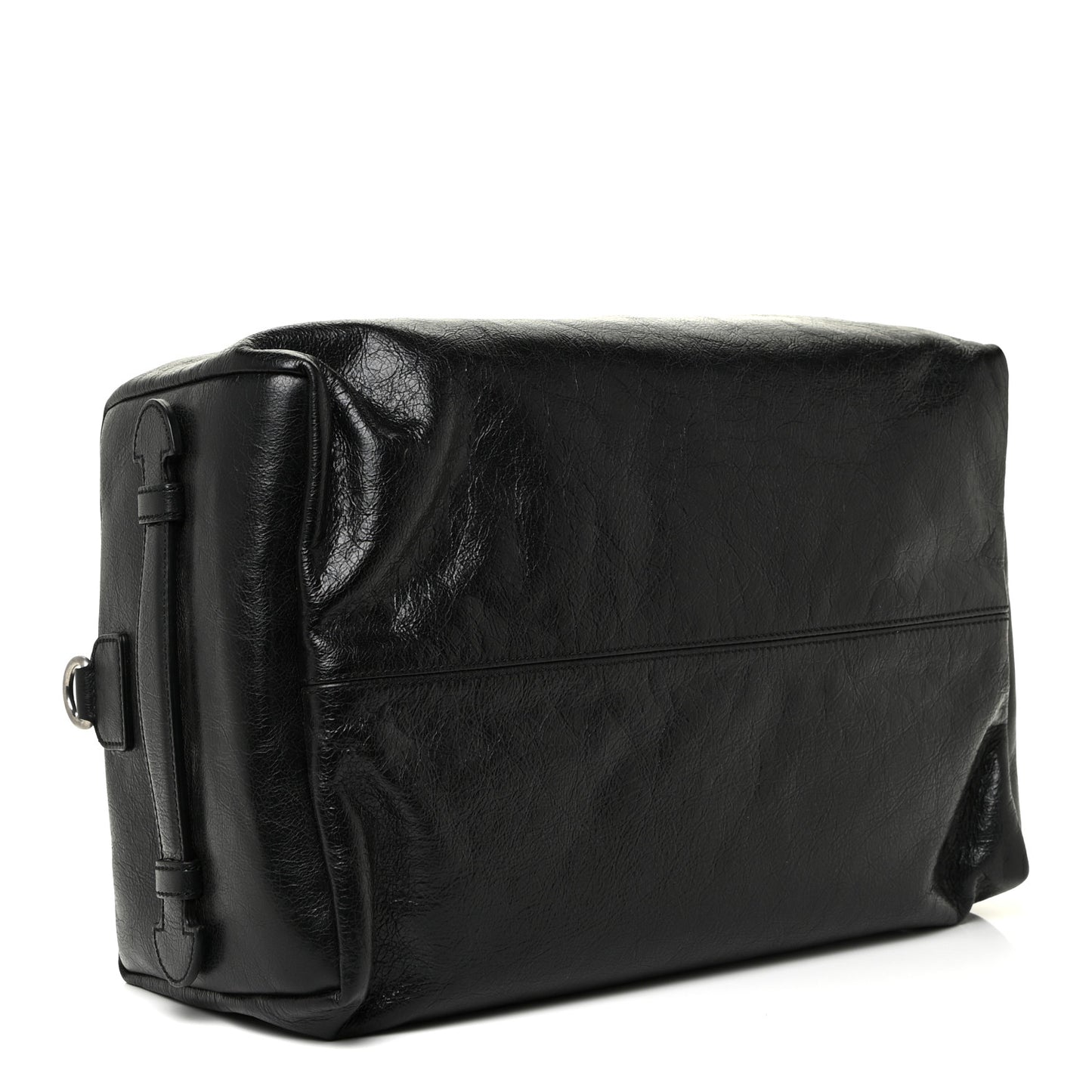 Fluffy Calfskin Morpheus Convertible Backpack Black