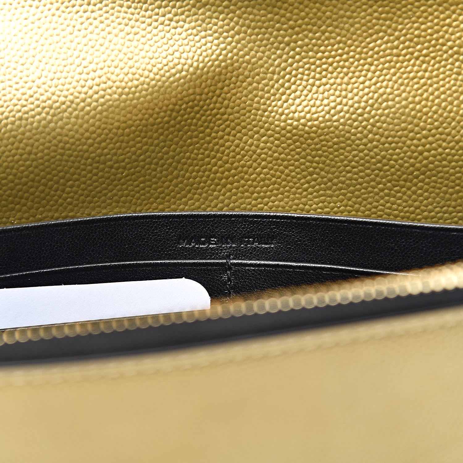 Saint Laurent Grain De Poudre Kate Monogram Tassel Chain Wallet Brome 7 of 11