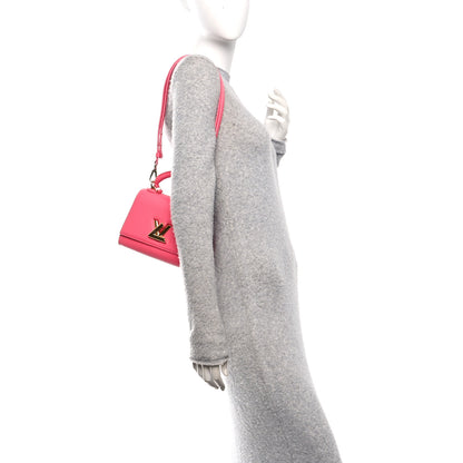 Louis Vuitton Taurillon Twist One Handle BB Dragon Fruit 2 of 10