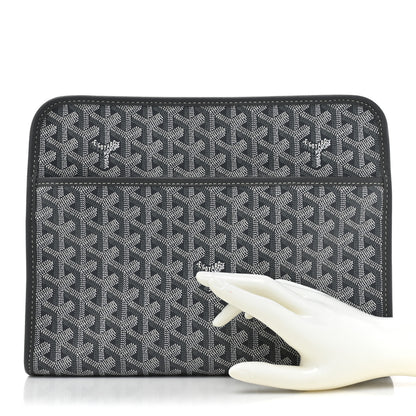 Goyard Goyardine Jouvence GM Toiletry Pouch Grey 2 of 10