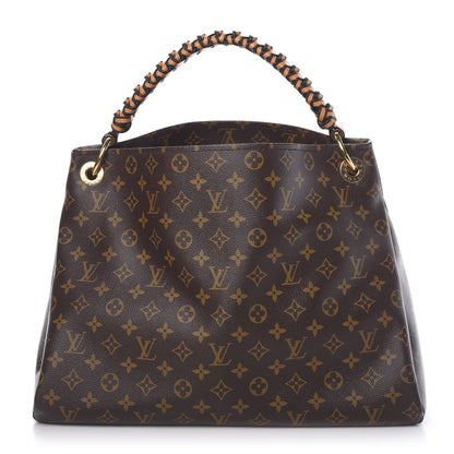 Louis Vuitton Monogram Braided Artsy MM Saphir Imperial Yellow 1 of 8