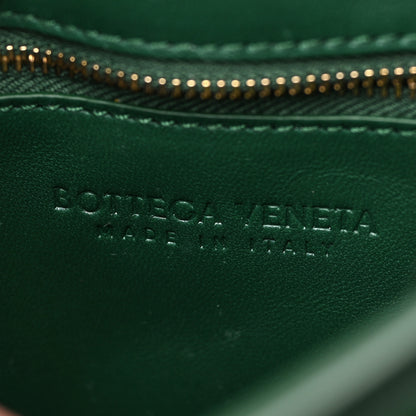 Bottega Veneta Lambskin Maxi Intreccio Padded Chain Cassette Crossbody Bag Raintree 6 of 8