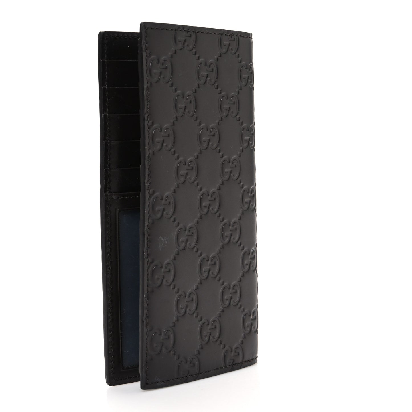 Guccissima Long Wallet Chocolate