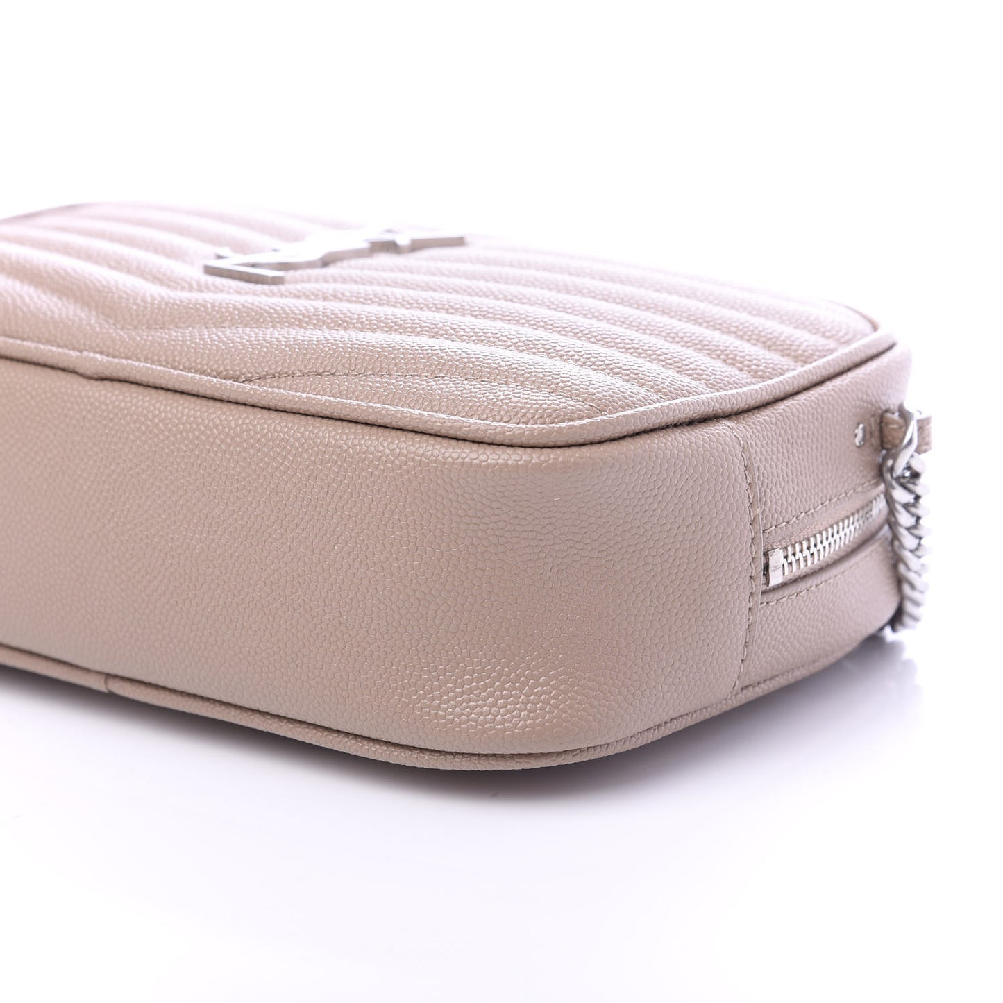 Grain De Poudre Matelasse Monogram Mini Lou Camera Bag Pale Blush