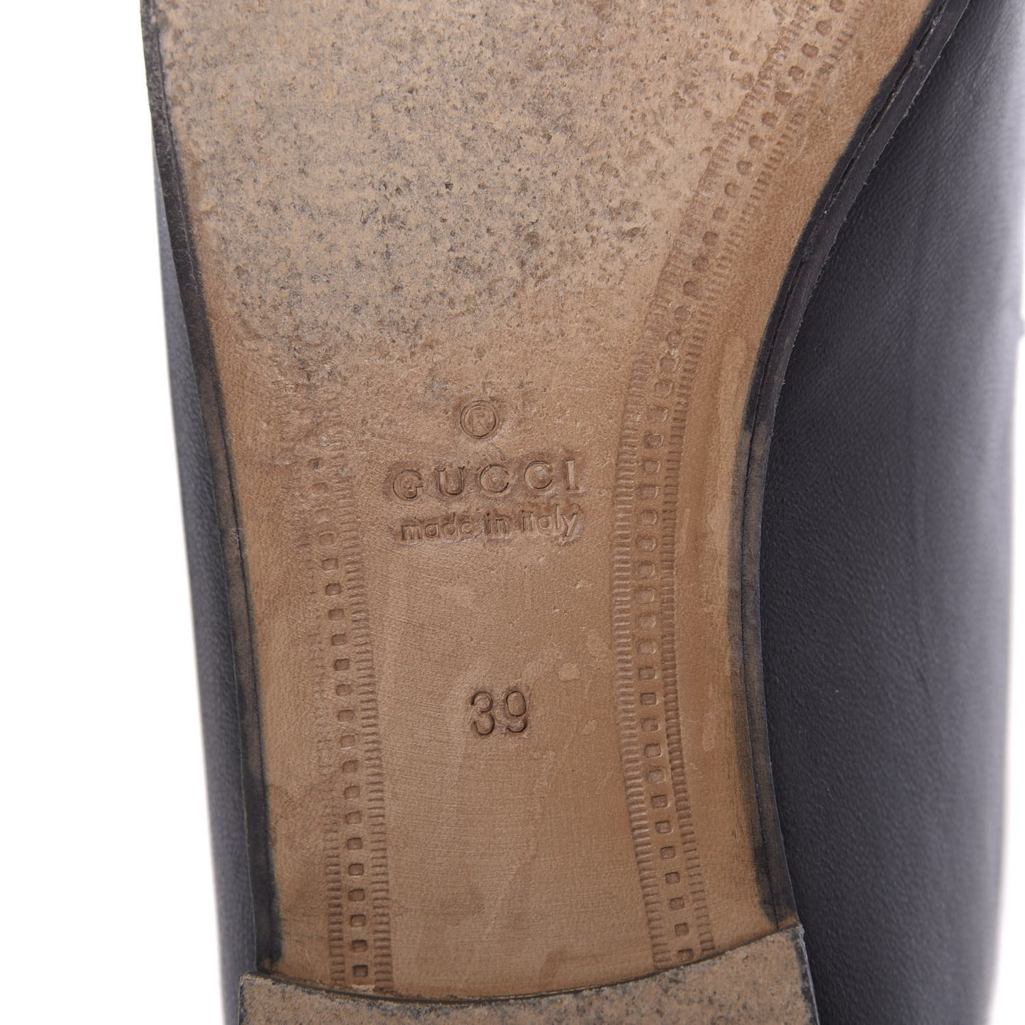 Lambskin Womens Brixton Horsebit Loafers 39 Black