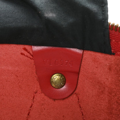 Louis Vuitton Epi Speedy 30 Castillan Red 6 of 13