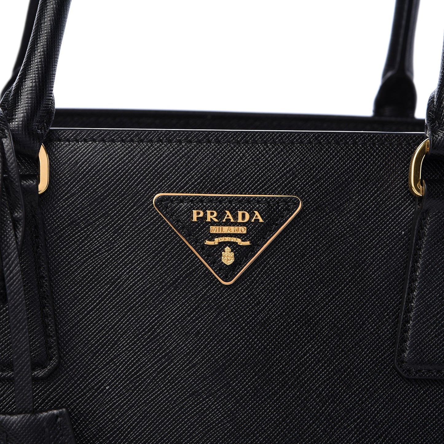 Saffiano Lux Small Tote Nero Black